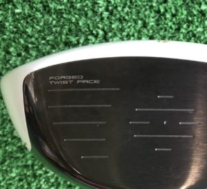 Mグローレ ドライバーのツイストフェース