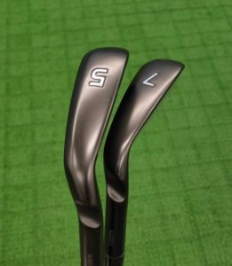 PING G710アイアンの７番と５番