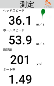 ST200X UTの飛距離