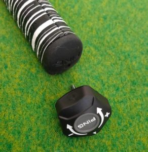 PING HEPPLER パターのグリップ