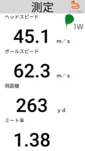 BIG BERTHA B21 ドライバーの飛距離