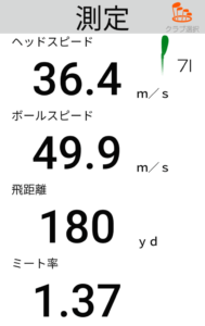 SIM2 MAX OS アイアンの飛距離