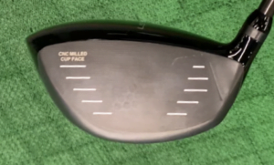 PRGR LSドライバーのフェース