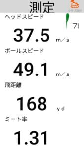 RMX VD40アイアンの飛距離