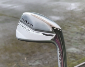 コブラKING FORGED TEC アイアン2022のバックフェース