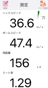 P7MB IRON 2023の飛距離