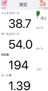 iCROSSOVER2023PINGの飛距離