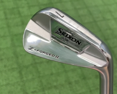 スリクソンZフォージド2アイアンのバックフェース