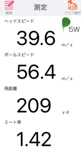 PRGR2023LS Fairwaywoodの飛距離