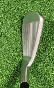 テーラーメイド P790アイアン 2023 を構えた時のフェースの見え方