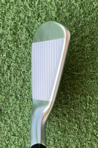 タイトリスト T150アイアン を構えた時のフェースの見え方