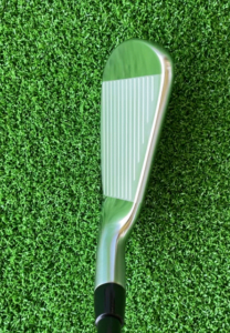 タイトリストT200アイアン(2023)を構えた時のフェースの見え方