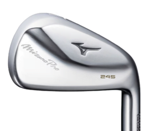 ミズノプロ 245 アイアンのバックフェースデザイン
