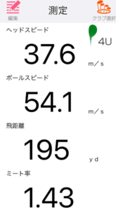 B1STHYユーティリティの飛距離