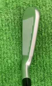 APEX UT アイアンを構えた時のフェースの見え方