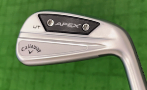 APEX UT アイアンのタングステンプレート部分のアップ
