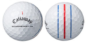 クロムソフトX2022　TRIPLE TRACK ボールの外観