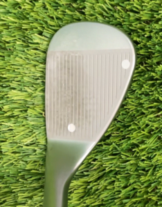 ピンs159ウェッジ 56wを構えた時のフェースの見え方