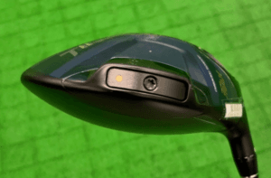 ツアーワールド TW767MAXドライバーヘッド後方のウエイト