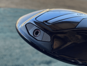 タイトリストGT1ドライバーの後方のウエイト