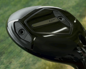 タイトリスト GT280Miniドライバーのクラウン後方のウエイト