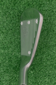 X FORGED MAX アイアンを構えた時のフェースの見え方