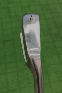 X FORGED MAX STAR アイアンのソール形状