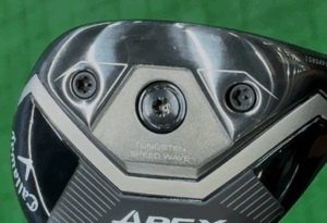 キャロウェイ APEX UE 2025のソールのウエイト