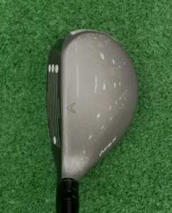 キャロウェイ APEX Ti SUPER HYBRIDを構えた時のクラウンの見え方