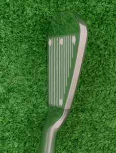 XXIO14+ アイアンを構えた時のフェースの見え方