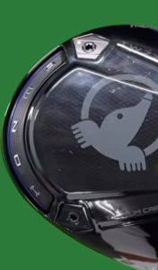 本間ゴルフ TOUR WORLD TW777 ドライバーのソール後方の可変ウエイト